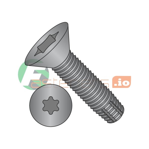 Newport Fasteners Thread Cutting Screw, 5/16"-18 x 3/4 in, Black Phosphate Steel Flat Head Torx Drive, 2000 PK 693185 - main